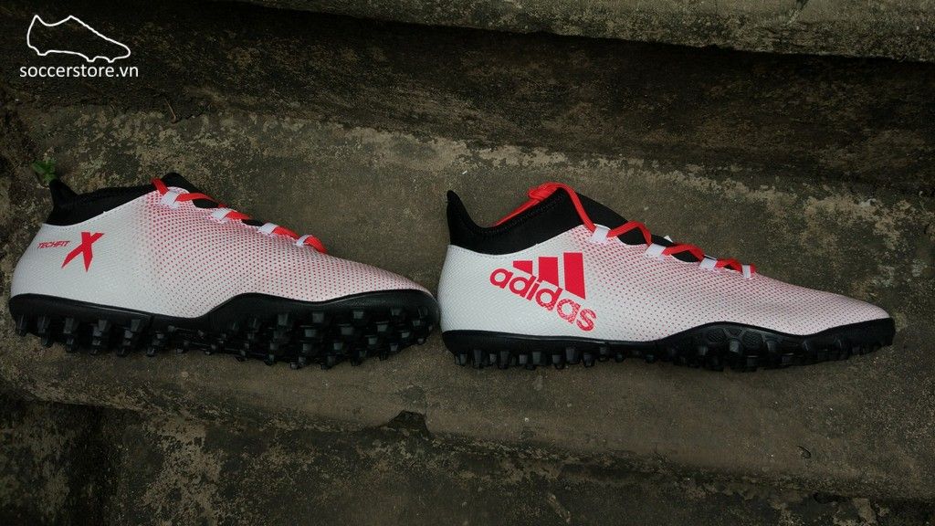 Adidas X Tango 17.3 TF- White/ Real Coral/ Core Black CP9136